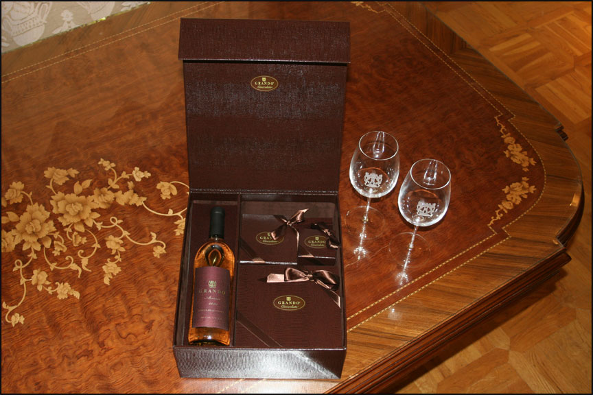 giftbox wine white